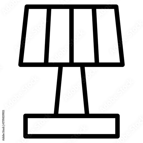 desk lamp icon