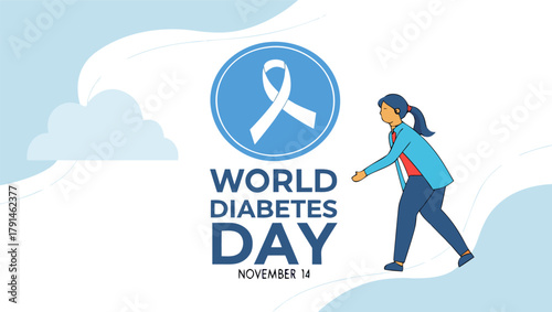 Illustration depicting one-line art human figure forming a blue circle ribbon, emotional minimal design, tagline “Support, Educate, Prevent.”