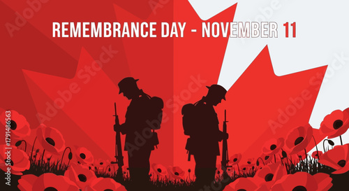 Remembrance Day: Honoring Veterans and Fallen Soldiers.