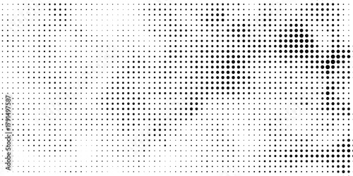 Vector halftone pattern effect texture.