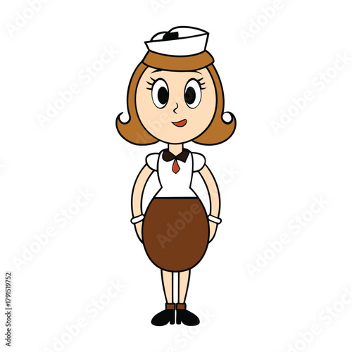 A cheerful coffee girl holds a warm cup with a smile, spreading cozy vibes. Her aroma of freshly brewed coffee brightens mornings and warms every heart.
