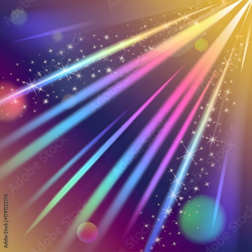 abstract rainbow background