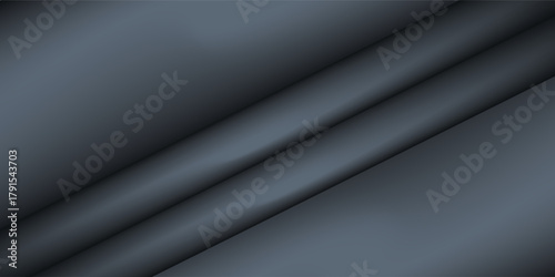 Empty dark abstract cement walls and studio space with smoke floating. modern