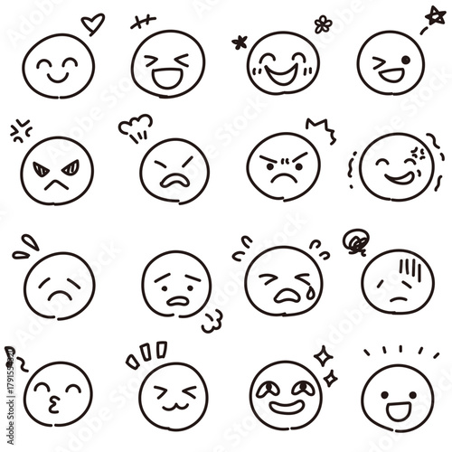 いろんな顔セット