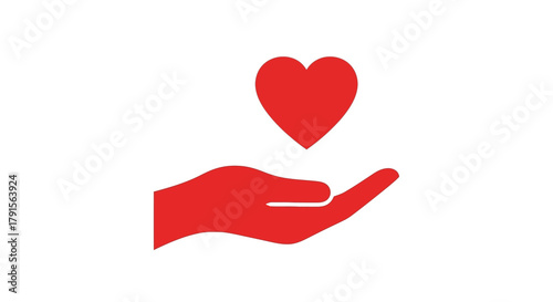 Giving Love and Kindness Icon