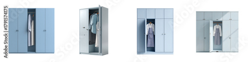 Discover organized living with modern, sleek wardrobes showcasing tidy clothes and smart storage solutions for a clutter-free home and efficient lifestyle.