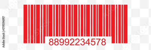 Realistic barcode. Barcode icon. black barcode icon. vector illustration eps 10.