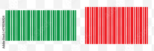 Realistic barcode. Barcode icon. black barcode icon. vector illustration eps 10.