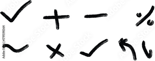 Math Symbols Illustration