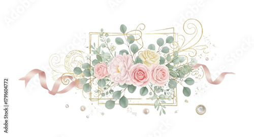 decorative floral frame