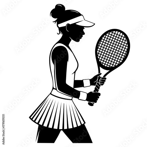 Female Tennis Player