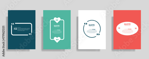 Create engaging social media content with these vibrant quote templates for impactful communication and visual storytelling in modern designs