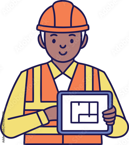 Construction Tools Vector Illustration. Building Equipment Outline Set. Construction Industry Icon Pack. Heavy Machinery Vector Design. Engineering and Construction Elements. Construction Site Tools