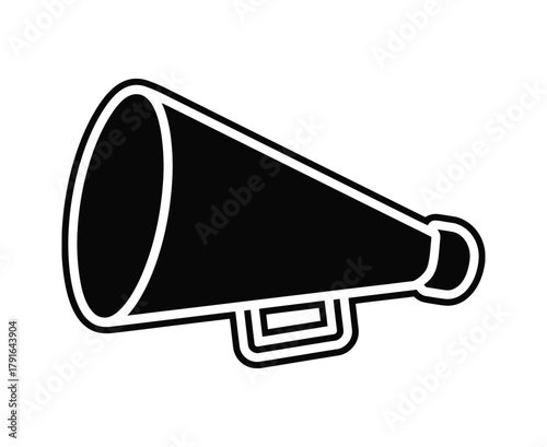 Loudspeaker Megaphone Icon Outline - Voice Communication Vector