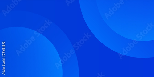 Vibrant Blue Abstract Circles Background With Smooth Gradients For Modern Digital Design.vector eps10