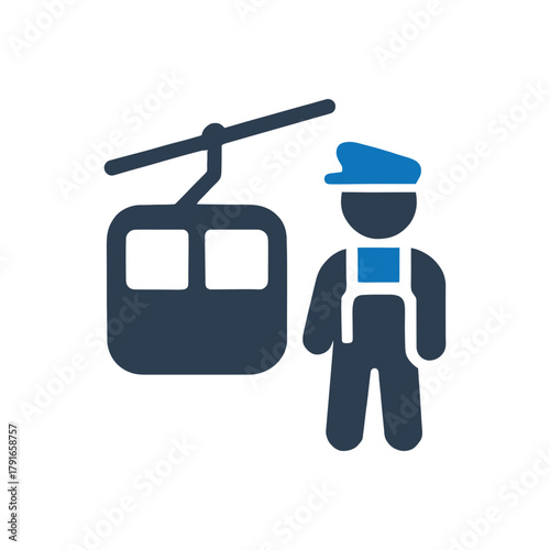 Cable Car Operator Icon