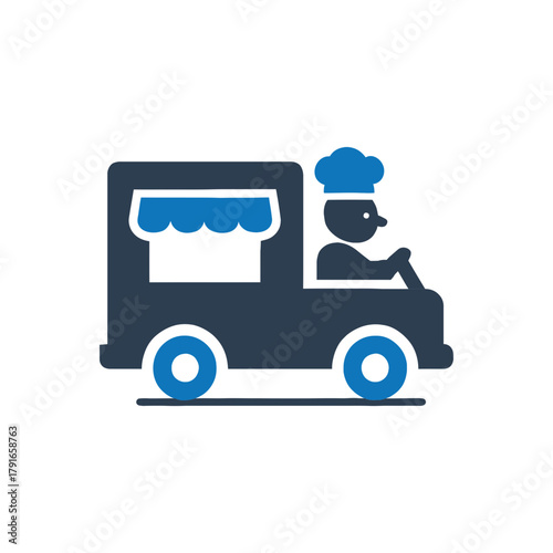 Mobile Cuisine Career Icon
