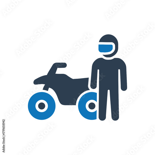 ATV Rider Profession Icon