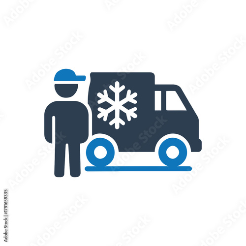 Refrigerated Transport Career Icon