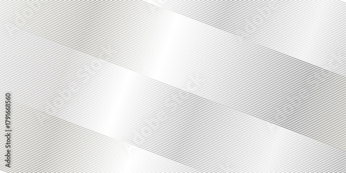 Abstract oblique stripe diagonal line victor black and gray gradient color light then flowing. creative digital parallel web diamond. abstract white paper gradient background.	