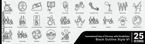 International Day of Persons with Disabilities International Day of Persons with Disabilities Bundle H25 V01