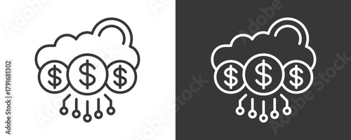 Payment Icon Set Vector Collection Isolated In Black And White