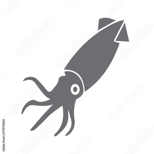 Squid Silhouette