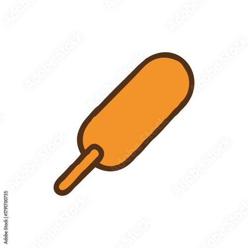 the original taste of Korean food called corndog