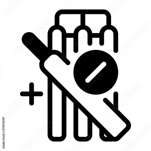 This Cricket icon is suitable for India Culture.