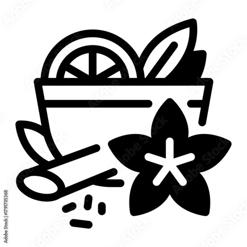 This Spices icon is suitable for India Culture.