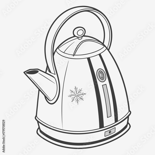 Electric kettle for boiling water quickly