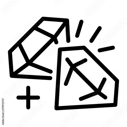 This Diamond icon is suitable for Mardi Gras.