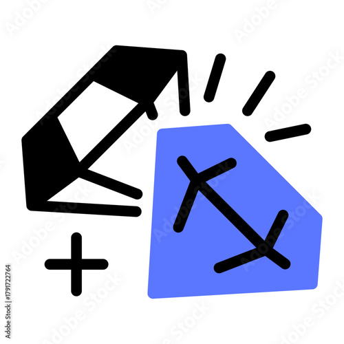 This Diamond icon is suitable for Mardi Gras.