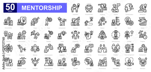 Mentorship theme iconset