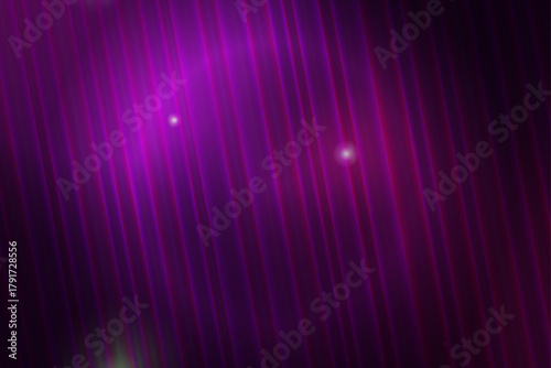 Purple stage curtains with spotlight effect