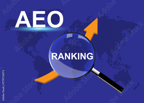 Increasing website visibility and search rankings. Answer Engine Optimization Concept.