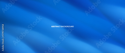 Abstract background with wave patterns in shades of blue. Smooth and clean lines.	