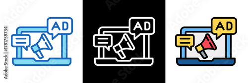 Marketing And Advertising triplestyle icon