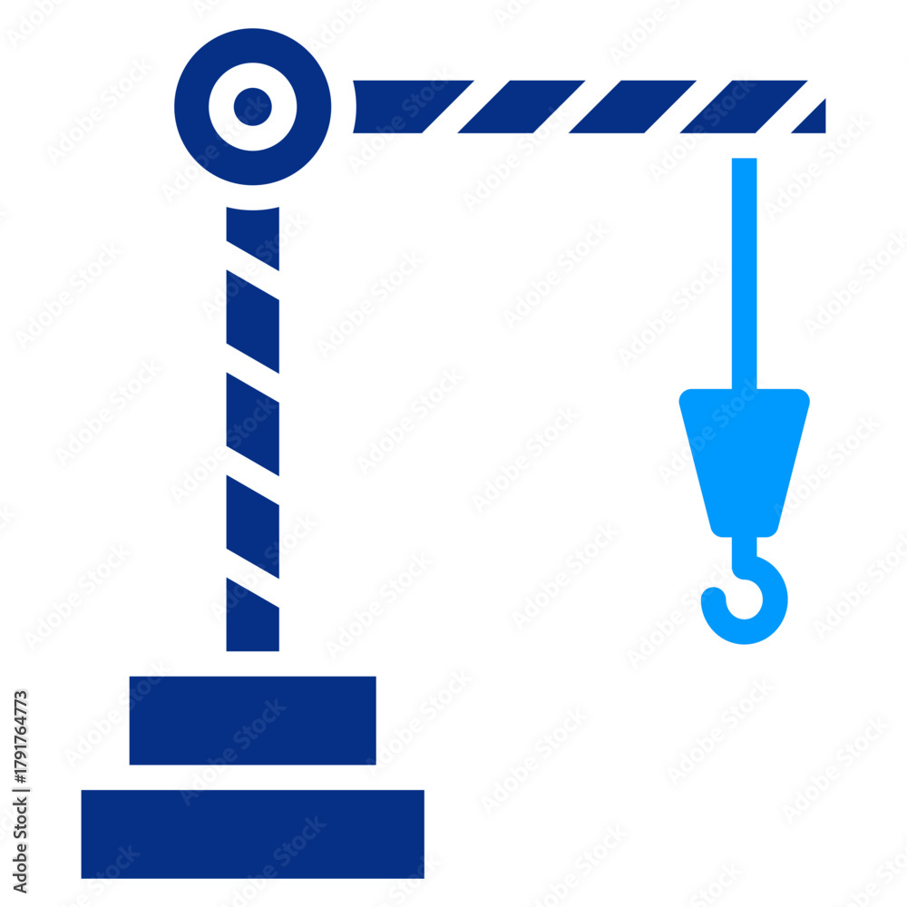Obraz premium Crane Icon