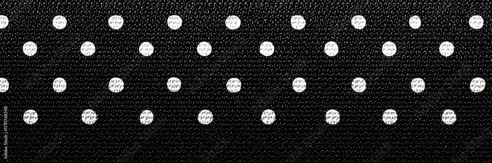 texture for note or notebook. black sheet paper. white mesh pattern. seamless Polka dot background. vector texture for note or notebook