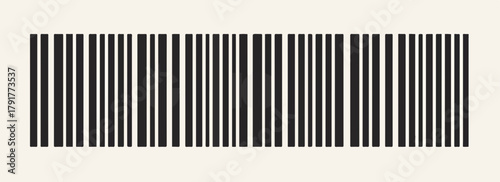 Kod kreskowy jako symbol identyfikacji produktu, zakupów i handlu w biznesie i handlu detalicznym.