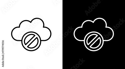 Zero Emissions White Icon Set Design