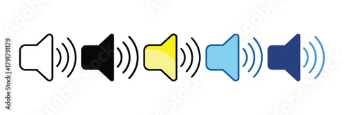 Speaker  Icon Element For Design