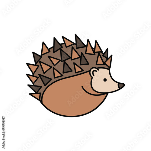 Spiky Echidna Resting