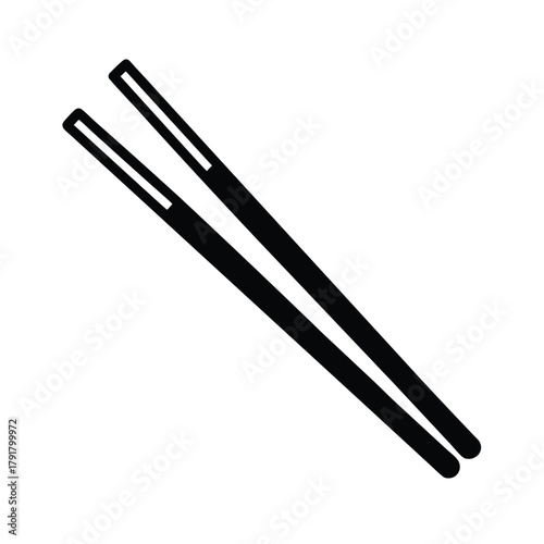 Chopsticks Icon Vector Illustration