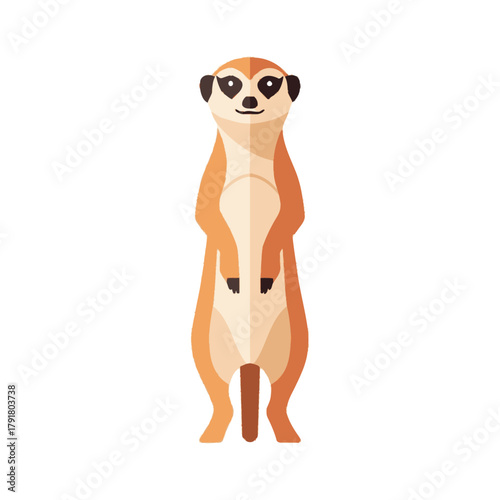 Standing Meerkat Alert