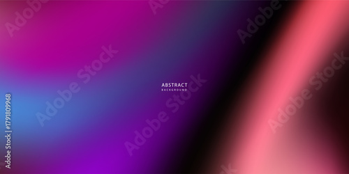 Abstract Colorful Swirl Background With Neon Lights And Smooth Gradient Waves For Creative Design
