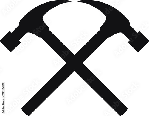 Claw Hammer Tool Construction Icon