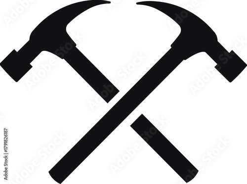 Claw Hammer Tool Construction Icon