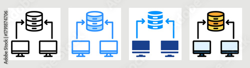 Repository Icon Collection Set Multiple Style